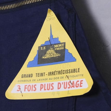 50-60s Le Mont St Michel  French Work Overalls Size 44L