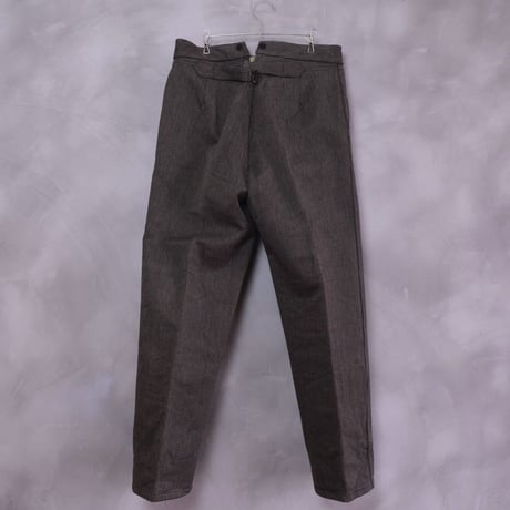 40-50s Dumont d`urville  Cotton Pique Trousers Dead Stock