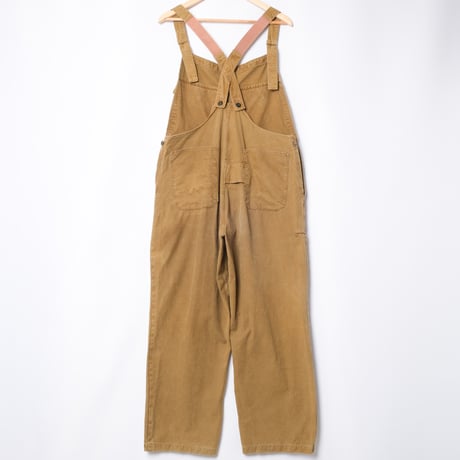 30-40s France Adolphe Lafont Vintage Cotton Linen Overalls