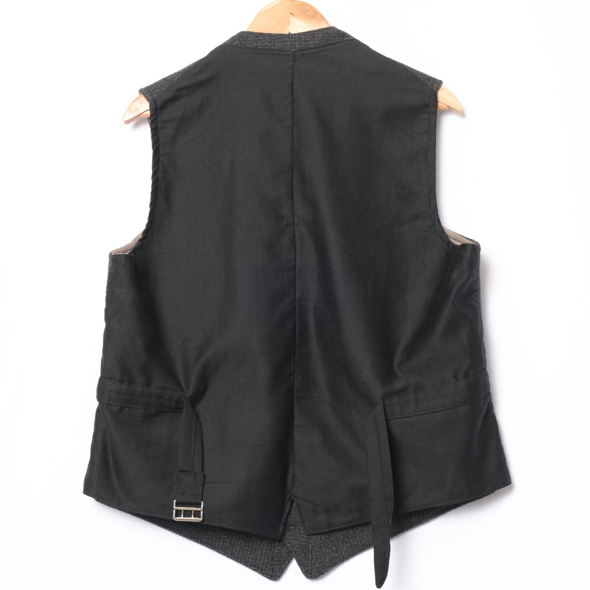 40-50s France Vintage Wool Work Gilet Dead Stoc