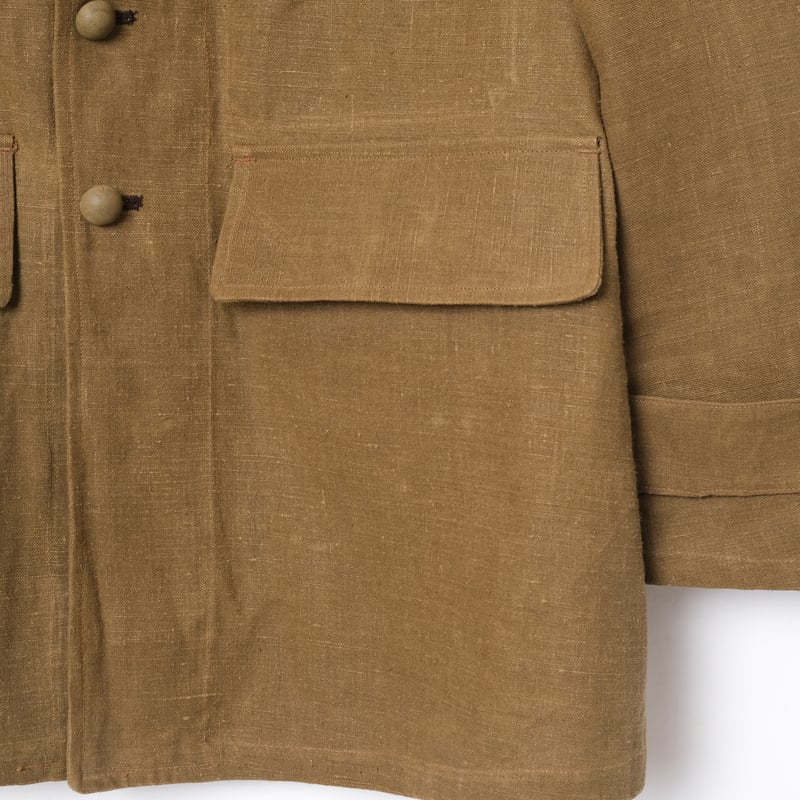 French Army M35 Motorcycle Short Jacket (Linen) French Army M35 Motorcycle Short Jacket (Linen)