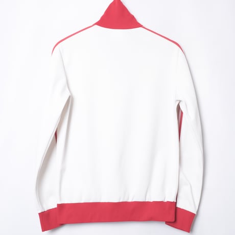 70s Vintage adidas Ventex Track Jacket White × Red (Made in France)