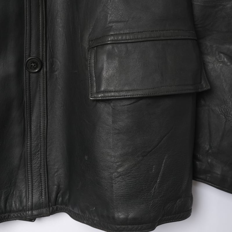 30s 40s コルビジェジャケット Le kleber フレンチ ヴィンテージ 40-50s France Vintage Le Kléber Leather Jacket