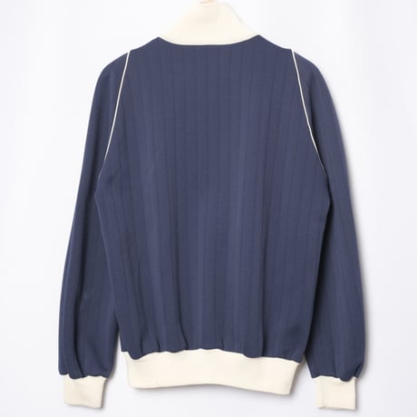 80s Vintage adidas Track Jacket Navy × Ivory (Made in West Germany)