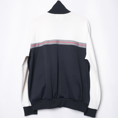 70-80s Vintage adidas Ventex Track Jacket Navy × White × Lines (Made in France)