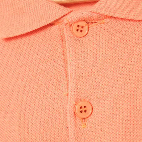 80s Vintage adidas VENTEX Half Sleeve Polo Shirt Orange（Made in France）