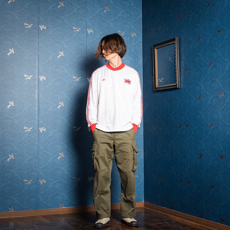 80s Vintage adidas Ventex Game Shirt FFF.CORPO