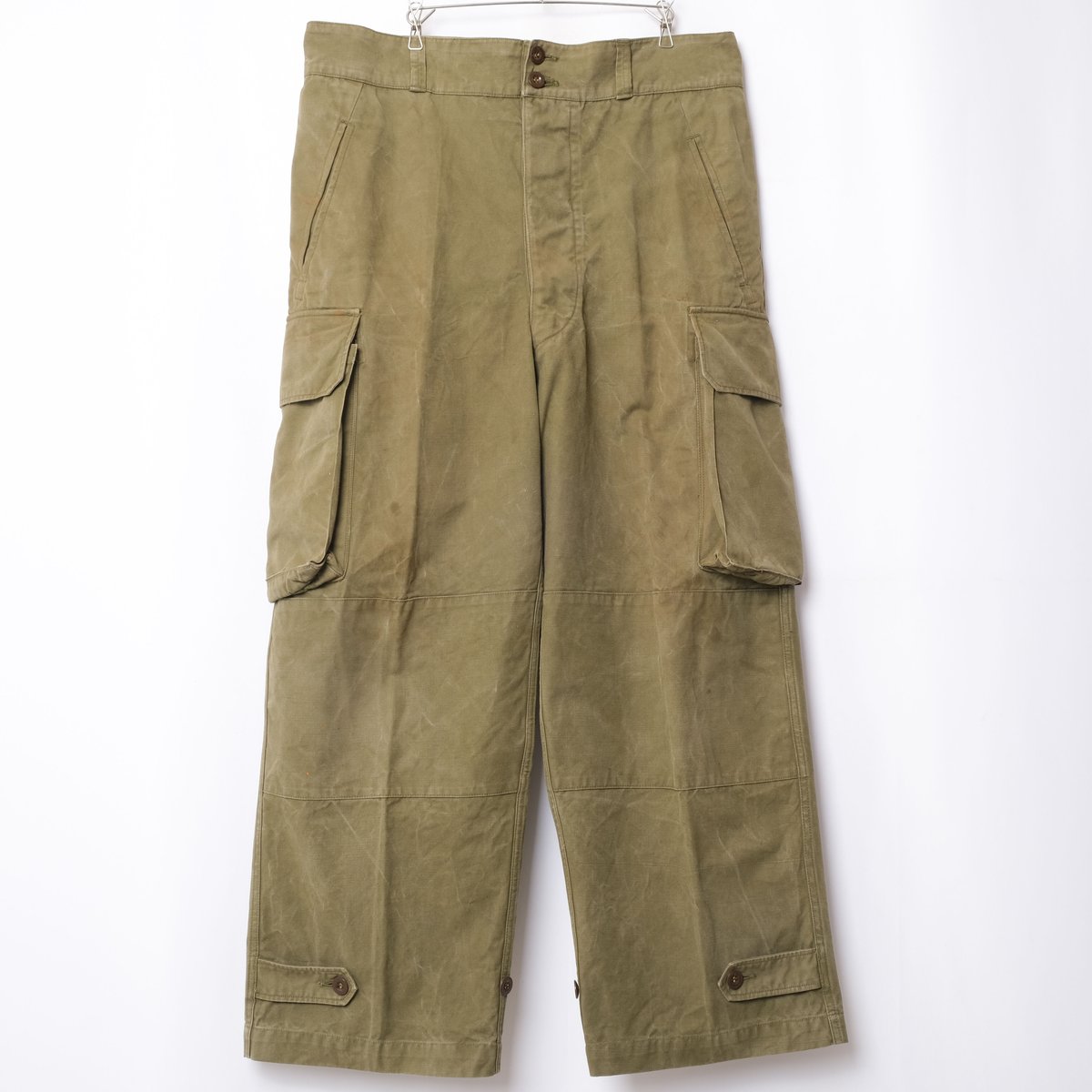 レア ワンウォッシュ M47 前期 フランス軍 ④ 60's フランス軍 M-47 カーゴパンツ［Dead Stock］ - Fresh