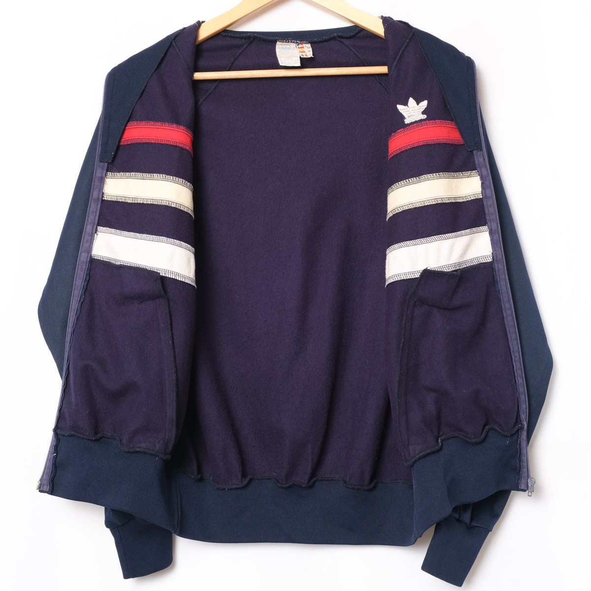70s adidas ventex トラックジャケット 174 M フランス製 70-80s Vintage adidas Ventex Track Jacket Model