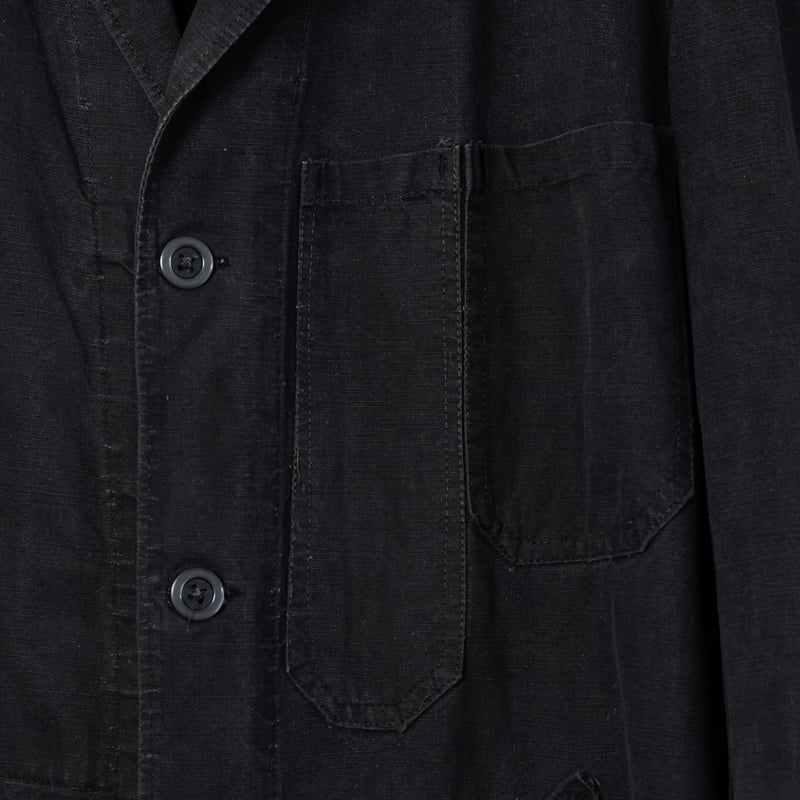 40-50s France Vintage VETRA Black Linen (Metis) 40-50s France Vintage VETRA Black Linen (Metis)