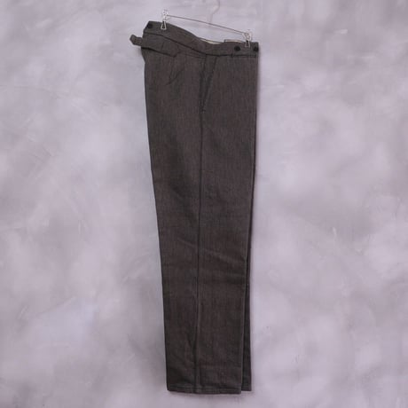 40-50s Dumont d`urville  Cotton Pique Trousers Dead Stock