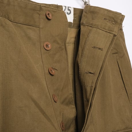 French Army M47 Trousers Late Size 25 Dead Stock