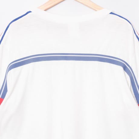 80s Vintage adidas Ventex T Shirt Football France Team 1986（Made in France）