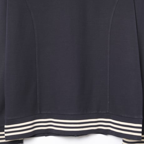 70s Vintage adidas Knit Track Jacket Navy