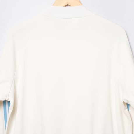 70-80s Vintage adidas Ventex ATP Track Jacket White × Light Blue (Made in France)