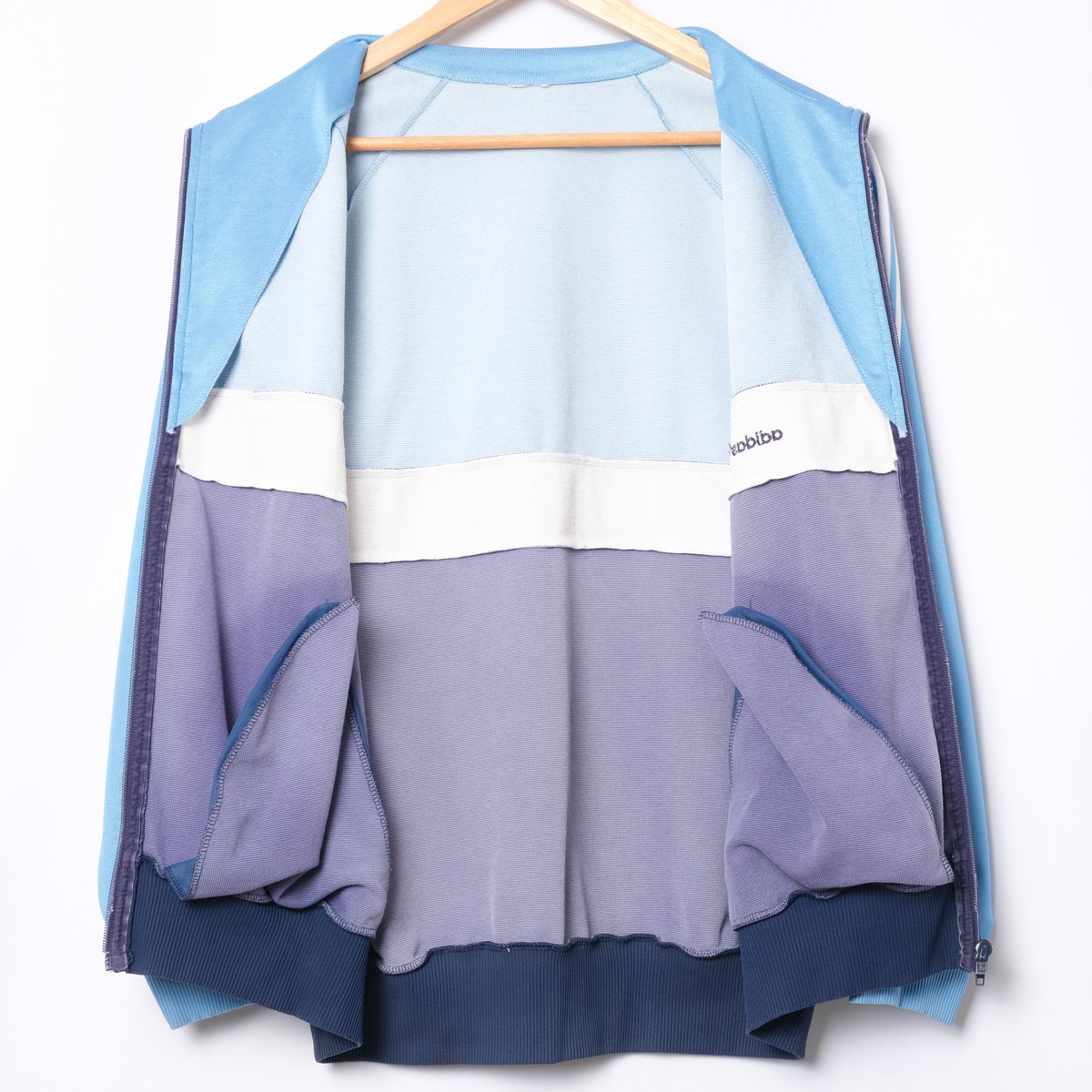 70-80s Vintage adidas Track Jacket Light Blue ×