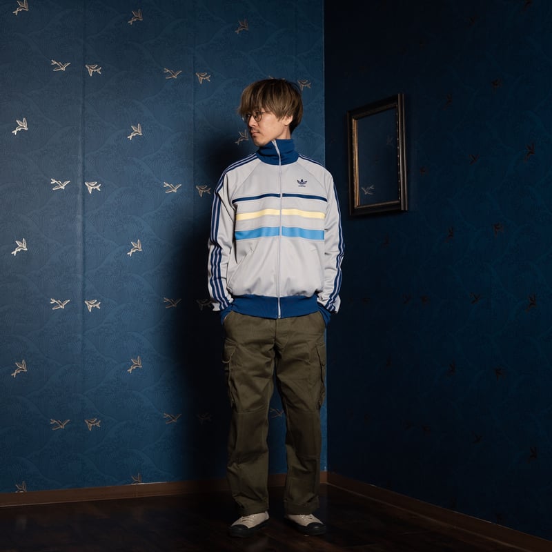 70-80s Vintage adidas Ventex Track Jacket Model