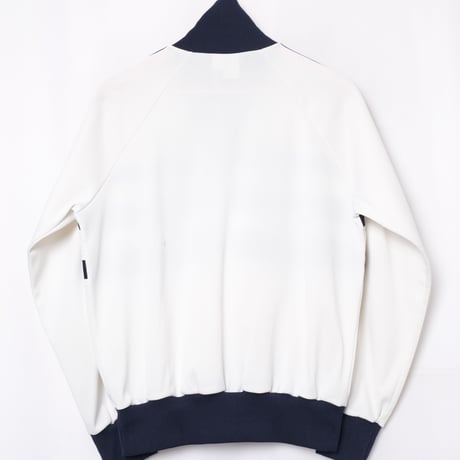 70-80s Vintage adidas Ventex Track Jacket Model  First White×Navy (Made in France)