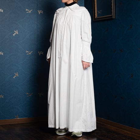 France Antique Cotton Night Dress 2