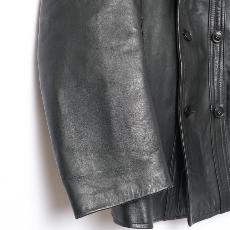 60-70s France Vintage Leather Jacket (Corbusier 60-70s France Vintage Leather Jacket (Corbusier