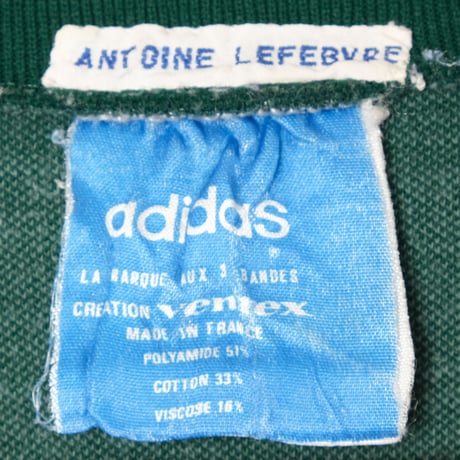 70s Vintage adidas Ventex Track Jacket Green (Made in France)