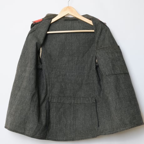 ‐1930s  Swiss Vintage Fireman Jacket  Black