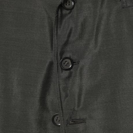 -30s France Antique Silk Wool Sack Coat