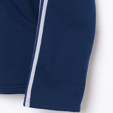 70s Vintage adidas Half Zip Hoodie Navy (Made in France)
