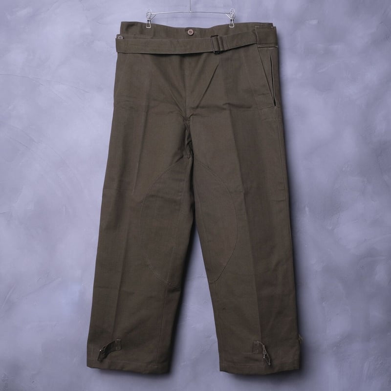 French Army M38 Motorcycle Wood Button Trousers