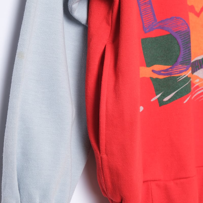 70-80s Vintage Le Coq Sportif Sweat Red (Made i