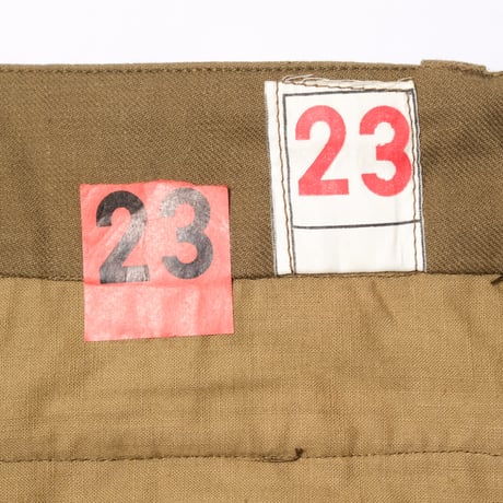 French Army M47 Trousers Early Size 23 Dead Stock