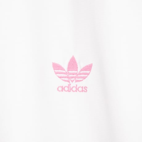 80s Vintage adidas Track Jacket White × Pink (Made in France)