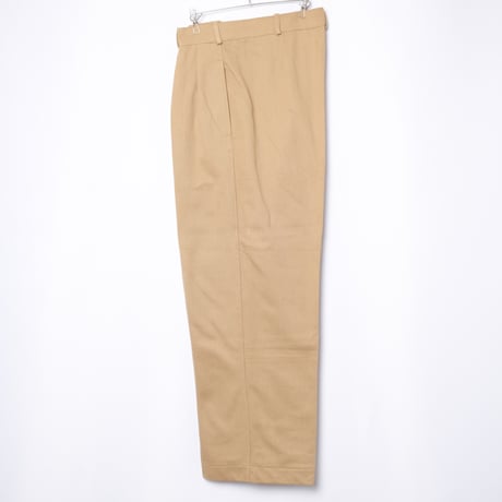 40s French Army FTEO Chino Trousers Size 86M Dead Stock