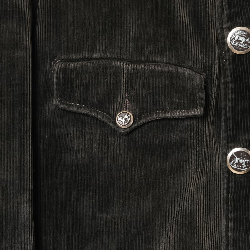 40-50s France Vintage La Favorite Dark Brown Co