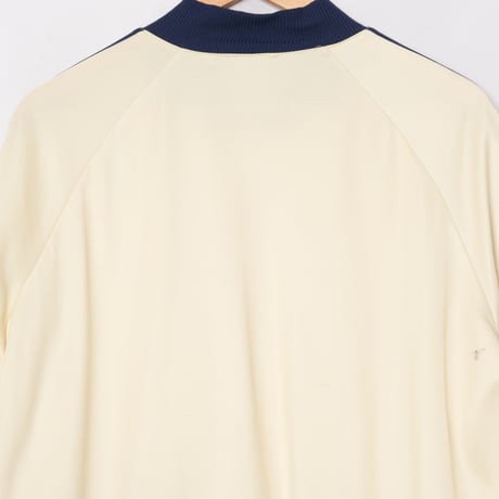 70-80s Vintage adidas ATP Ivory×Navy Track Jacket