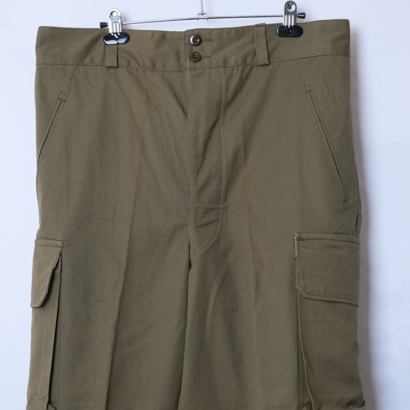 French Army M47 Trousers 移行期 HBT Size 25 Deads
