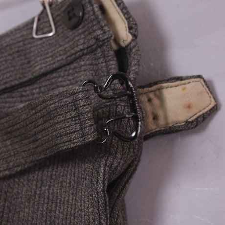 40-50s Dumont d`urville  Cotton Pique Trousers Dead Stock