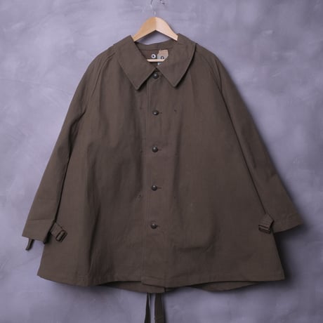 French Army M35 Motorcycle Coat  Size6  (Short）Dead Stock