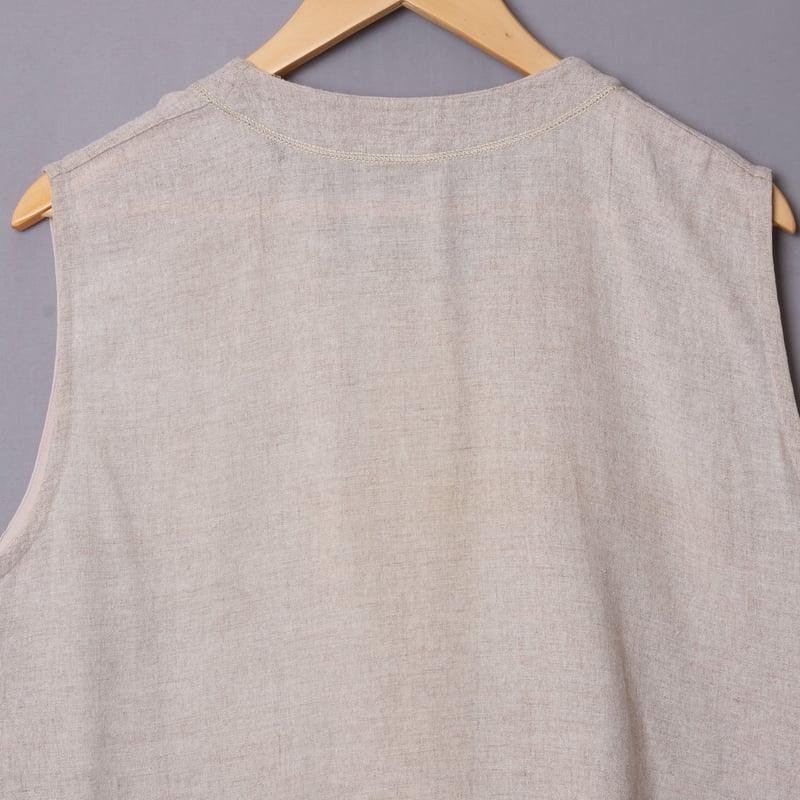 トップス 40s farmers vest France 1940-50s French Light Wool Farmers Vest | 'bout