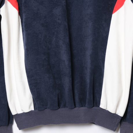 80s Vintage adidas Ventex Track Jacket Model Challenger Navy × Red (Made in France)186