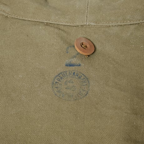 French Army M38 Motorcycle Coat  1st Wood Flat Button