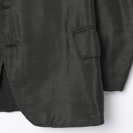 -30s France Antique Silk Wool Sack Coat