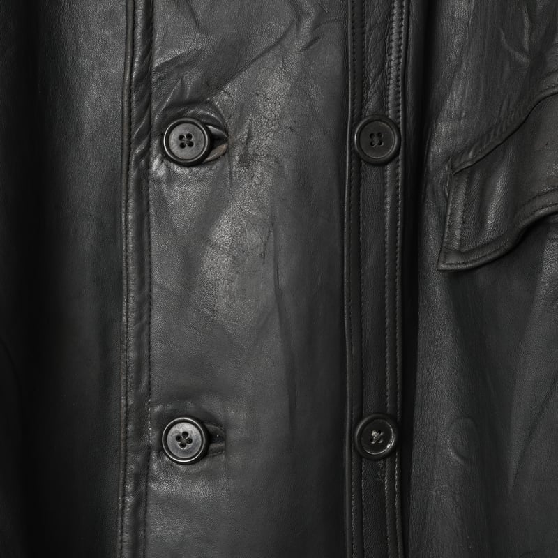 40-50s France Vintage Le Kléber Leather Jacket