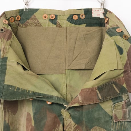 Belgian Army Brush Stroke Camo Paratrooper Trousers  Size 1
