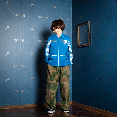 70-80s Vintage adidas Jacket CLUB Cotton（Made in West Germany）