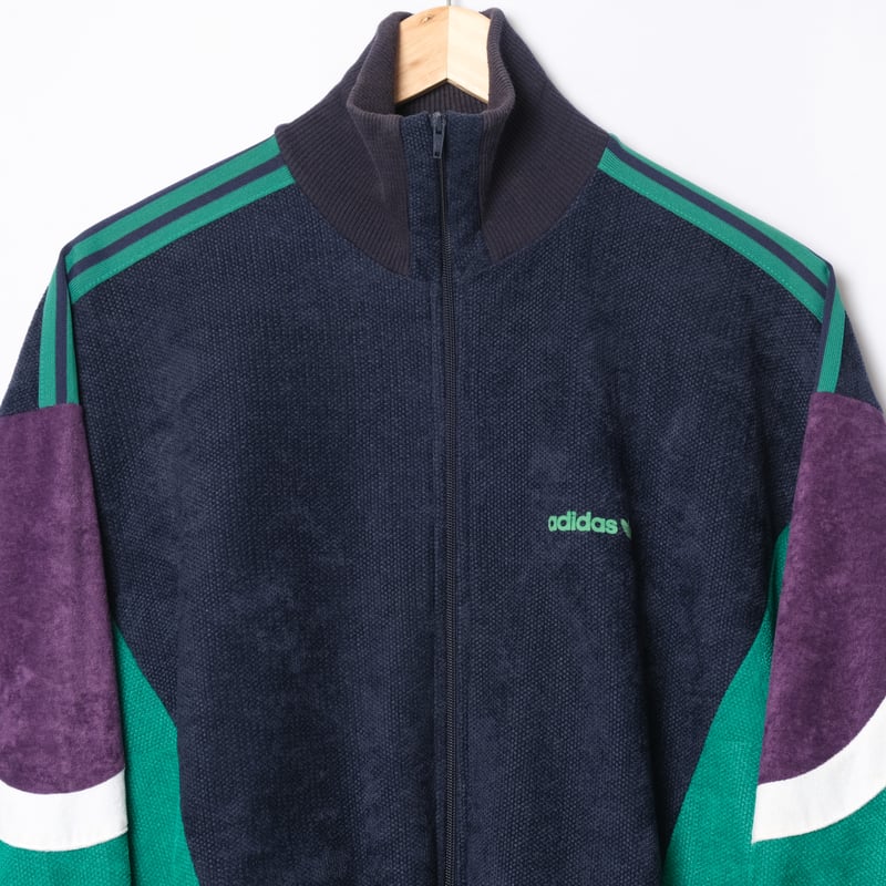 80s Vintage adidas Ventex Track Jacket Navy × G