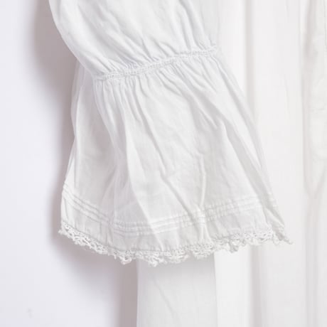 〜1930s French Antique Cotton Lace Night Dress