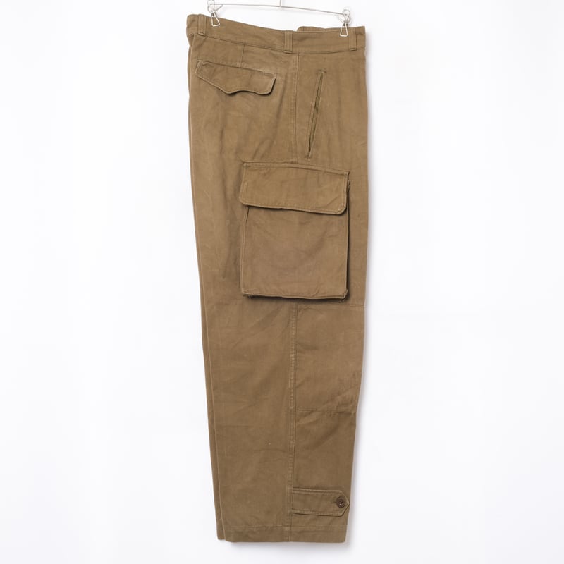 フランス軍 M-47トラウザーズ　後期　13 取扱注意です！【フランスの軍服】M47トラウザーズ（OD）とは