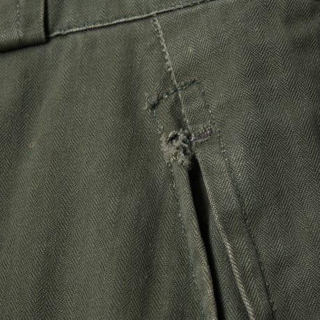 French Army M47 Trousers Late Size 21  Used ①