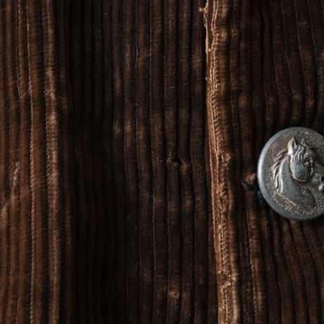 40-50s French Vintage Corduroy Hunting Jacket